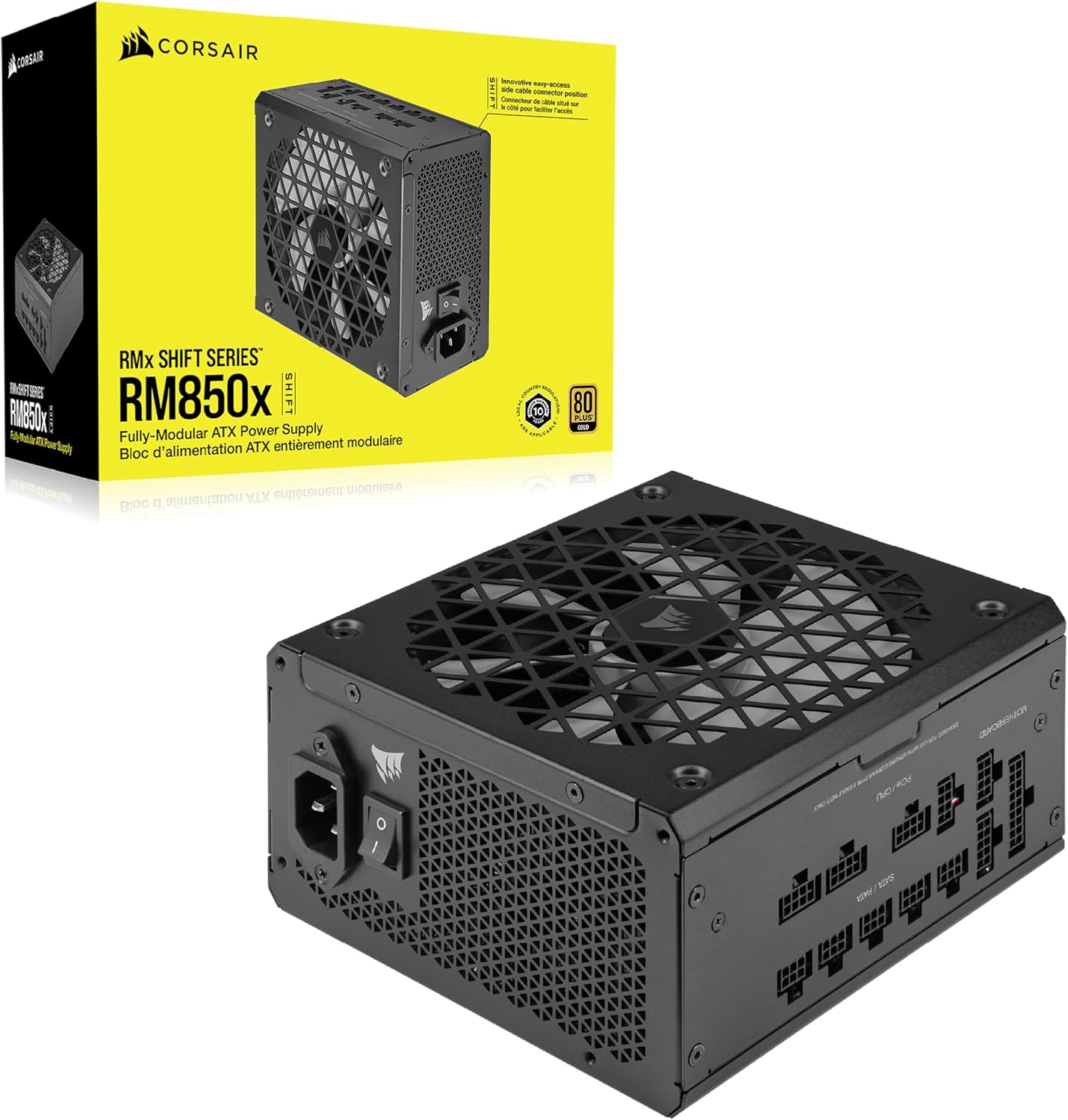 Corsair CP-9020252-NA RM850x SHIFT 850W PSU ATX 3.0