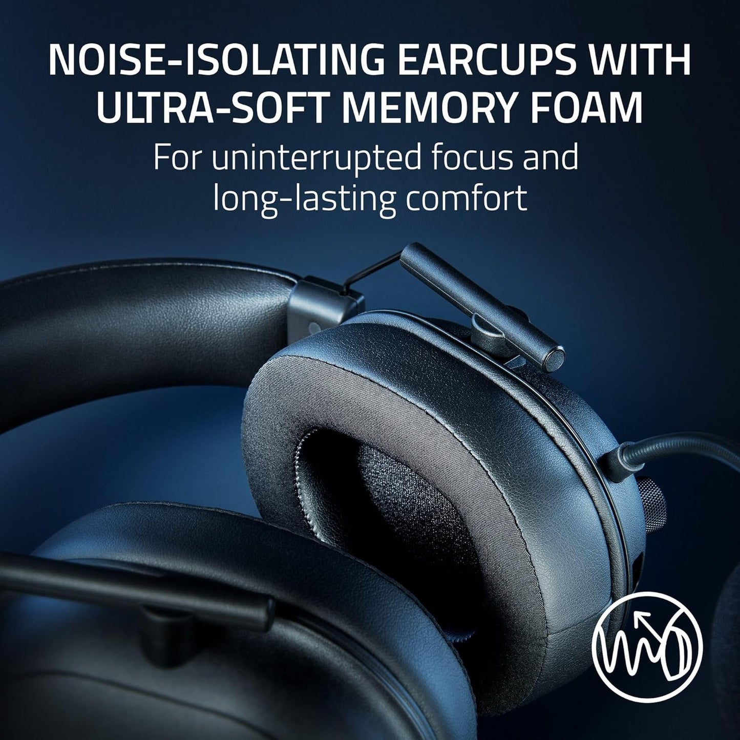 Razer BlackShark V2 HyperSpeed Wireless Gaming Headset Renewed