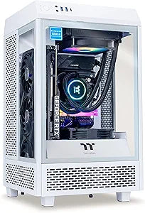 Thermaltake TW1S-B550-37i-LCS Reactor 370T Snow RTX 3070Ti Gaming PC — main product image