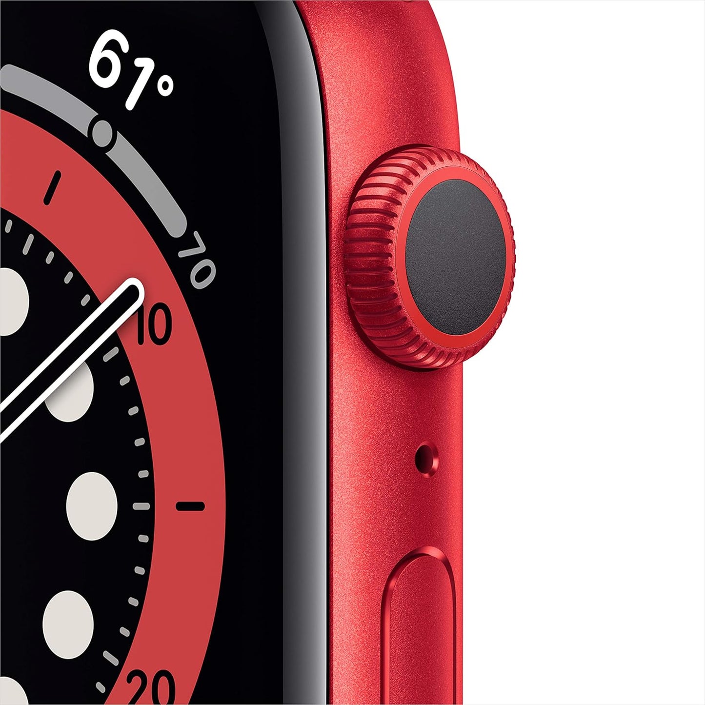 Apple M00M3LL/A-cr Watch Series 6 (GPS, 44mm) Red (Renewed)