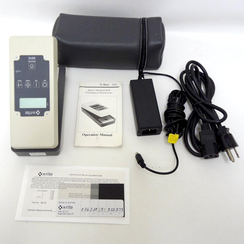 X-Rite 331C Densitometer Battery Operated B/W Transmission — main product image