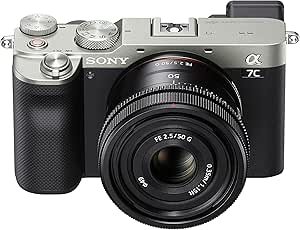 Sony FE Alpha 7C Full-Frame Mirrorless Camera + 50mm Lens