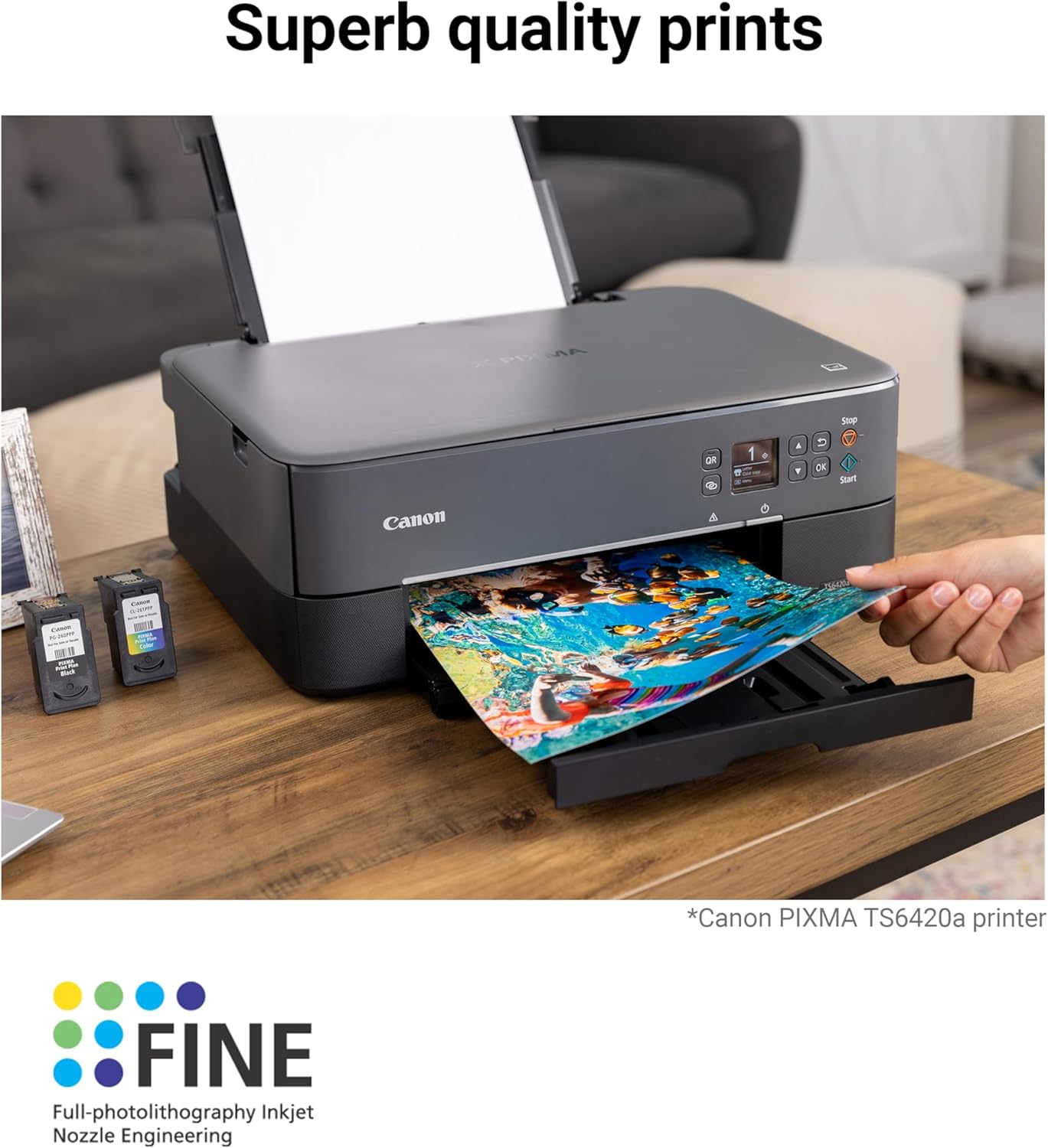 Canon 3725C006 PG-260/CLI-261 Ink Value Pack, 2 Cartridges