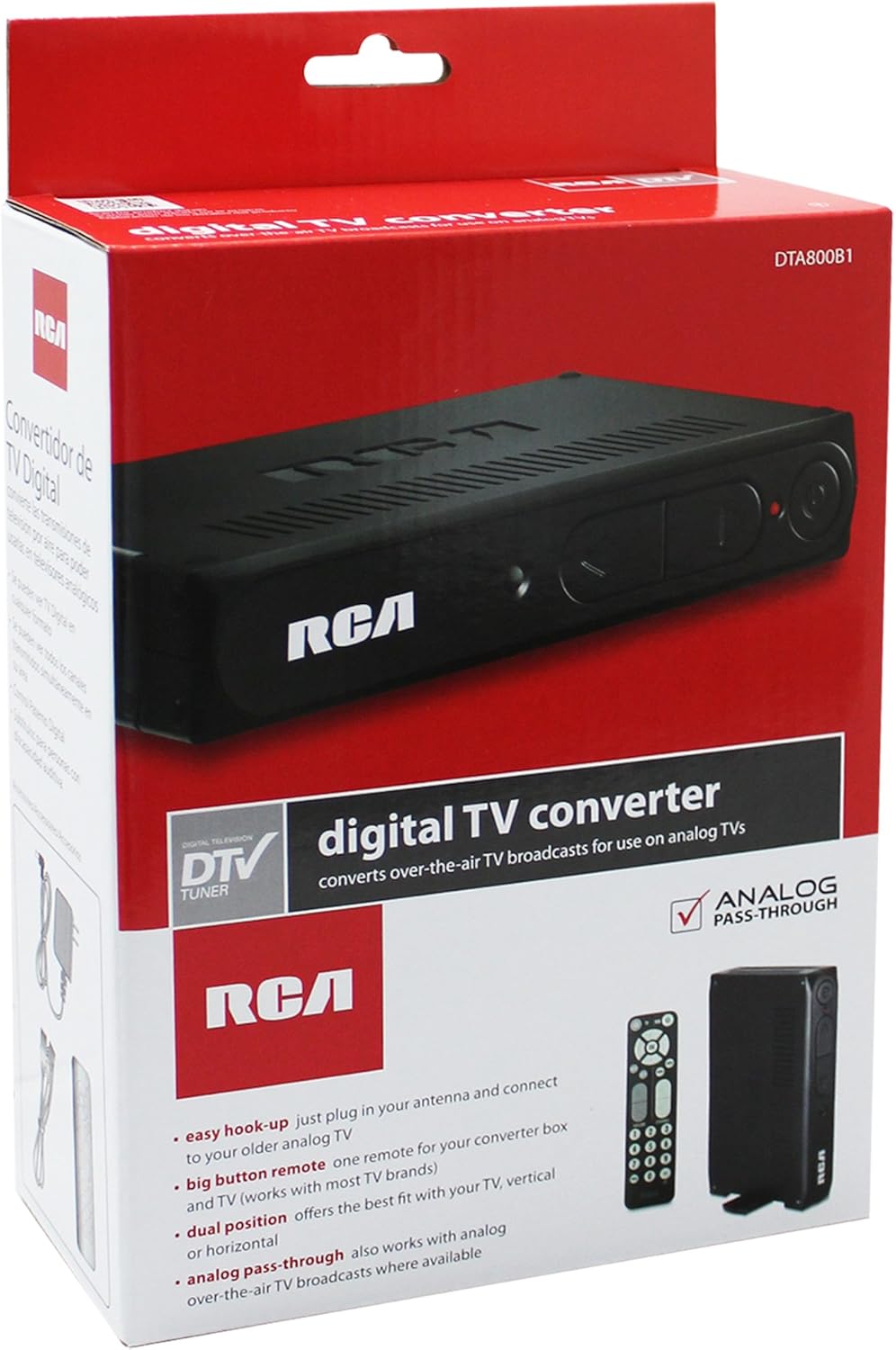 RCA DTA800B1 Digital TV Converter Box