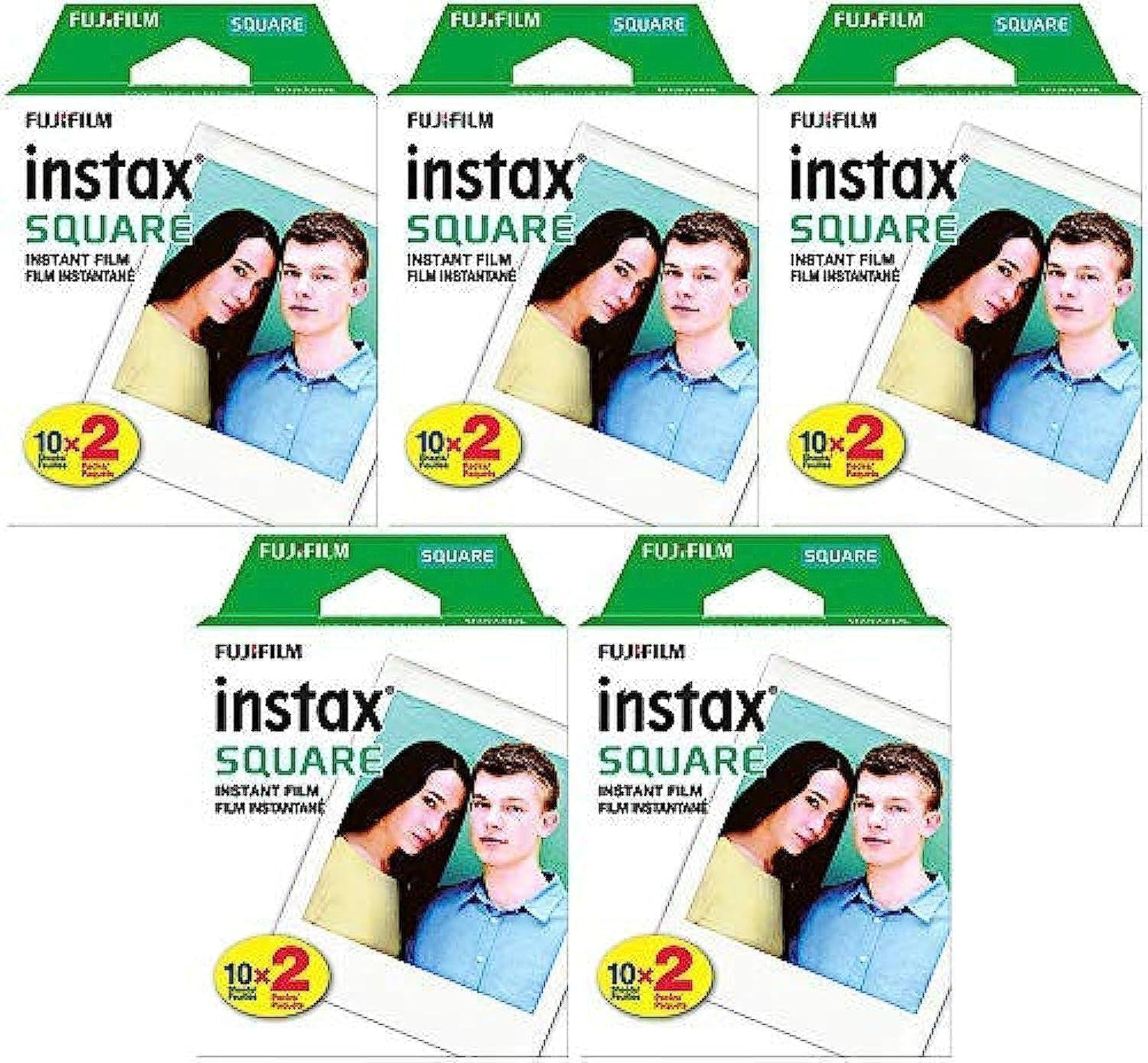 Fujifilm Instax Square Instant Film 100 Exposures