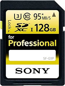 Sony SF-G1P/T1 128GB SD Card - Professional Grade
