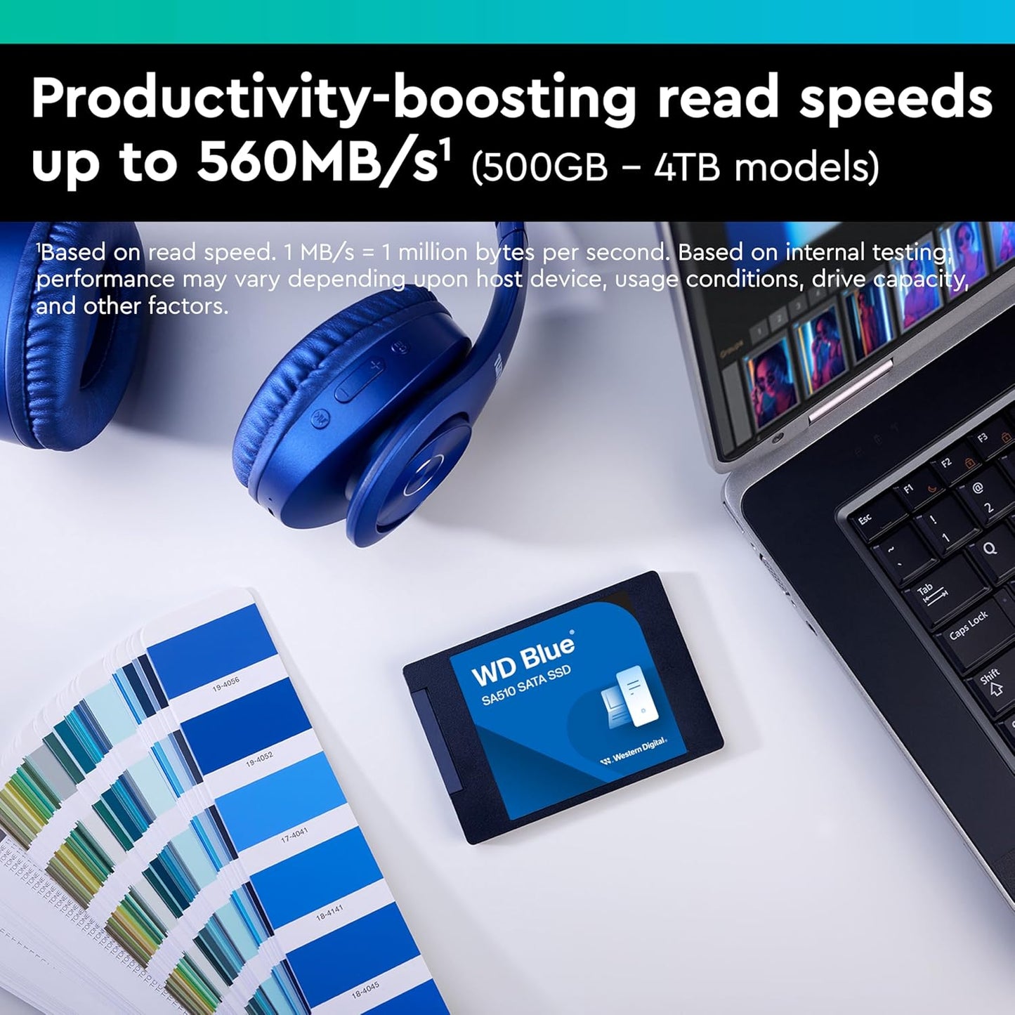 Western Digital WDS100T3B0A 1TB WD Blue SA510 SATA SSD