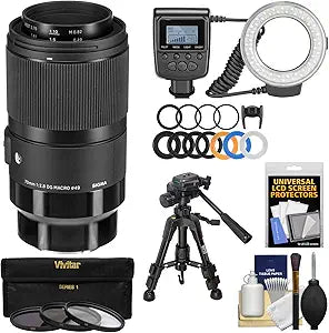 Sigma 70mm f/2.8 Art Macro Lens Kit - Sony