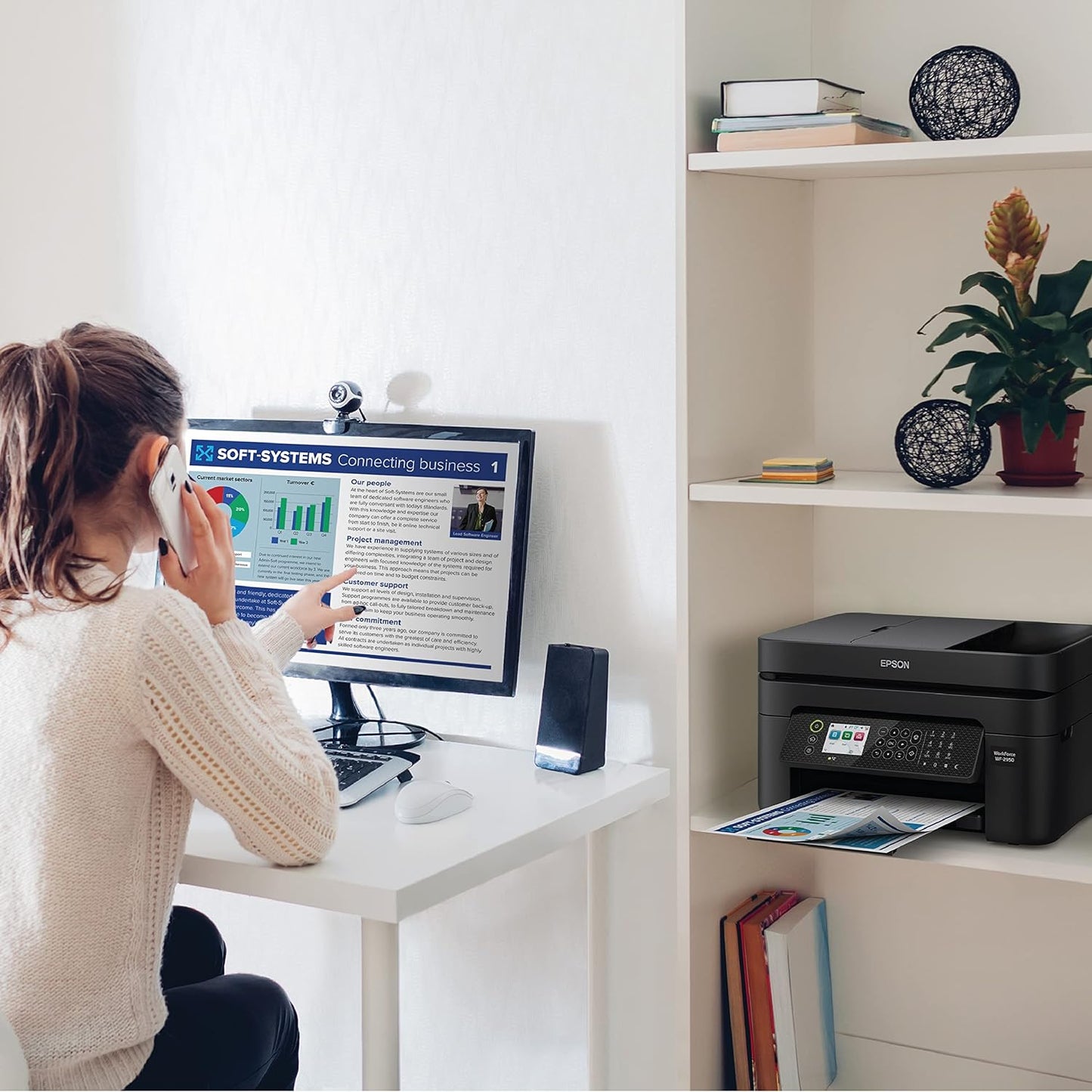 Epson Workforce WF-2950 Wireless All-in-One Printer