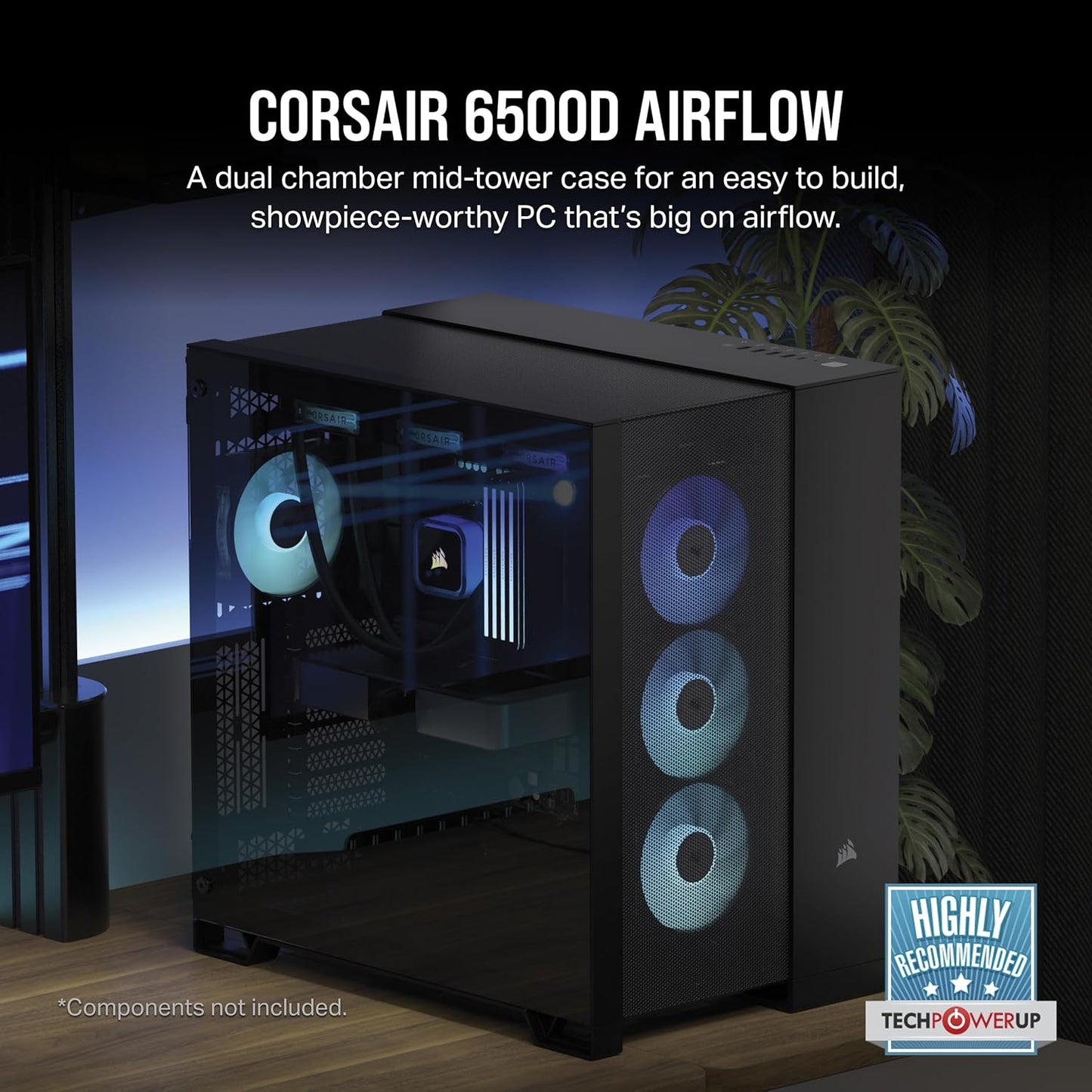 Corsair CC-9011259-WW 6500D Airflow ATX PC Case