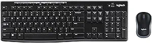 Logitech 920-004535 MK270 Wireless Keyboard and Mouse Combo