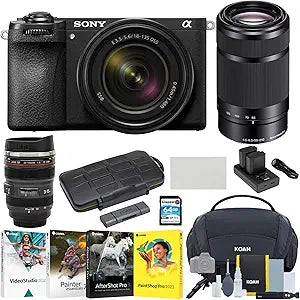 Sony Alpha 6700 a6700 APS-C Camera with 16-50mm/55-210mm Lenses Kit — main product image