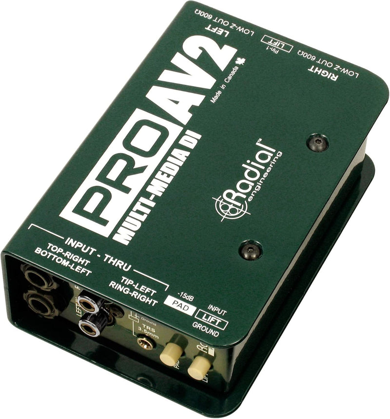 Radial Engineering R800 1115 ProAV2 Stereo Direct Box — main product image