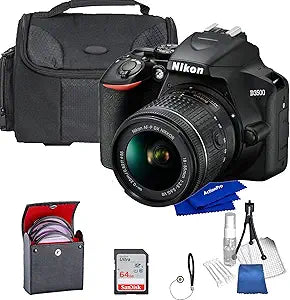 Nikon D3500 DSLR Camera 18-55mm VR Lens Bundle Kit