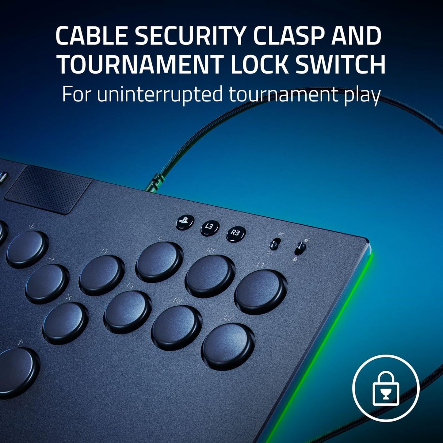 Razer Kitsune PS5/PC All-Button Arcade Controller
