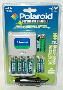 Polaroid SuperFast Universal Battery Charger