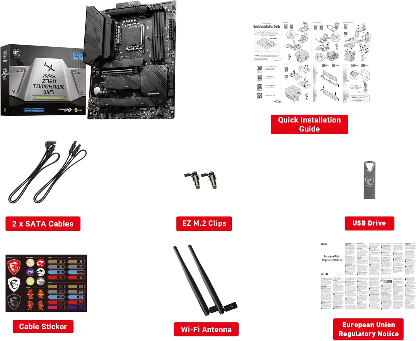MSI MAG Z790 TOMAHAWK WiFi Gaming Motherboard