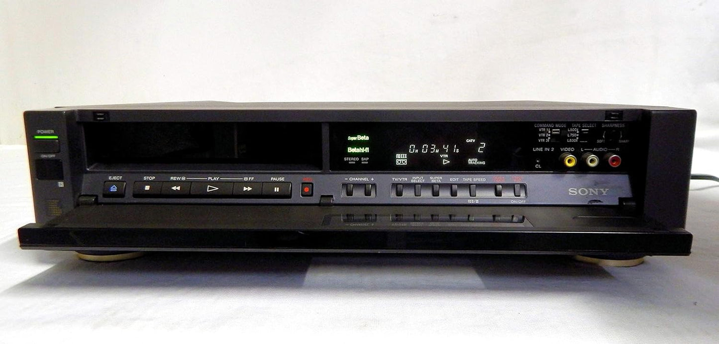 Sony SL-HF2000 Super Beta HiFi VCR - Tested & Working