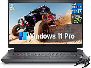 Dell G15 Gaming Laptop Computer - Windows 11 Pro - i7 RTX 4050 — main product image