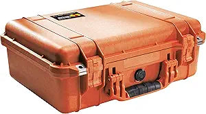 Pelican 1500-000-150 Camera Case with Foam - Orange — main product image