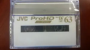 JVC M-DV63PROHD ProHD miniDV Video Tape