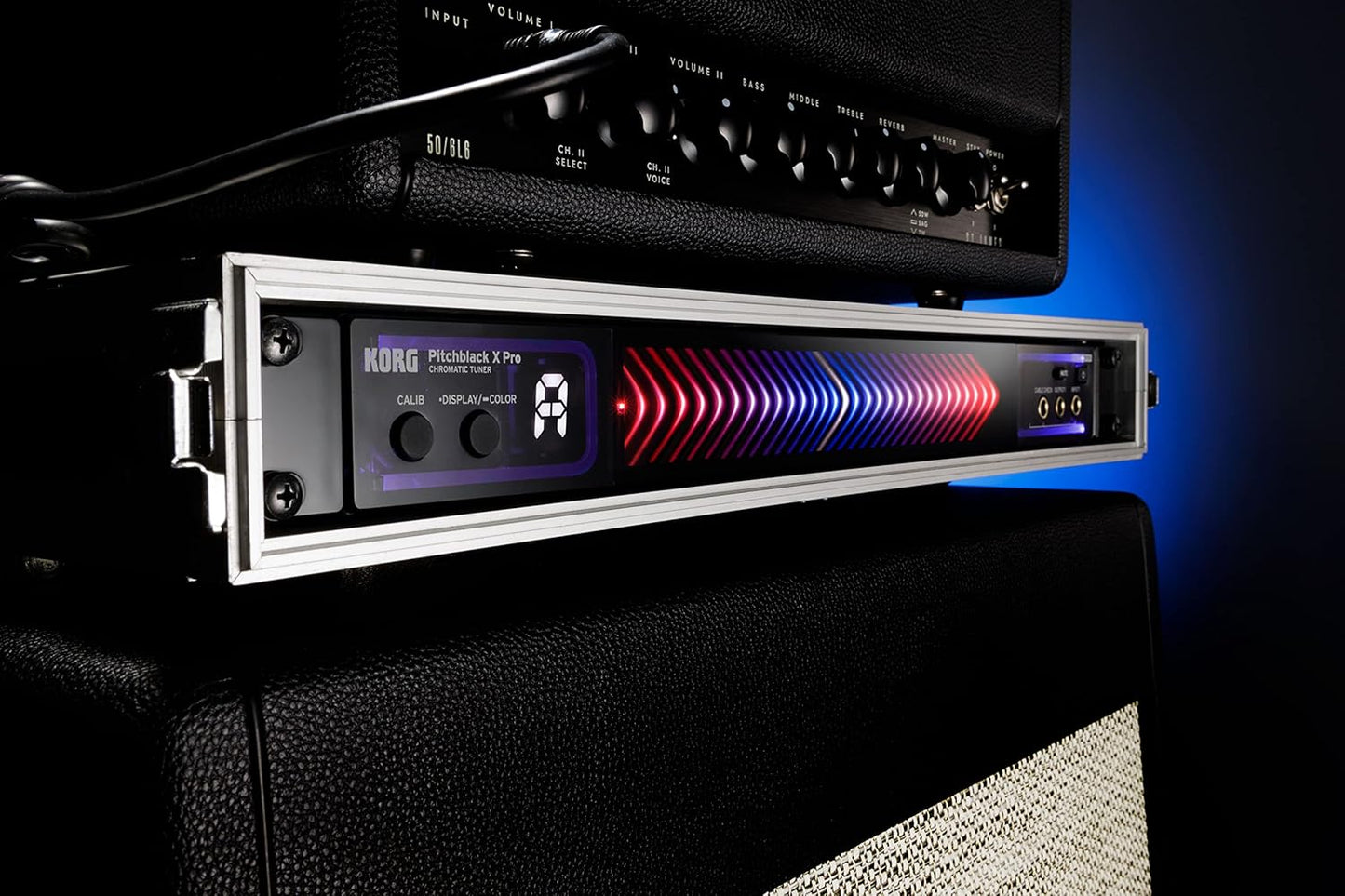 Korg PBXPRO Pitchblack X Pro Rackmount Guitar Tuner