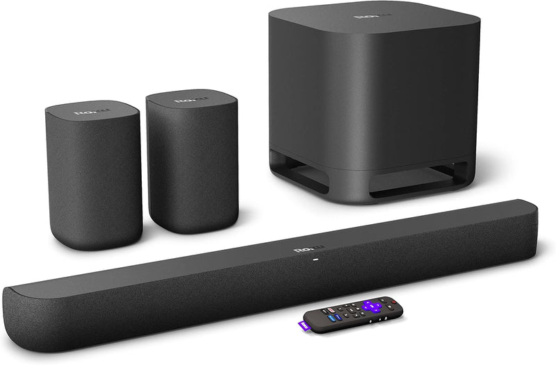 Roku Streambar Pro Surround Sound Set (Renewed) — main product image