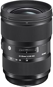 Sigma 24-35mm F2.0 Art DG HSM Lens for Canon Renewed