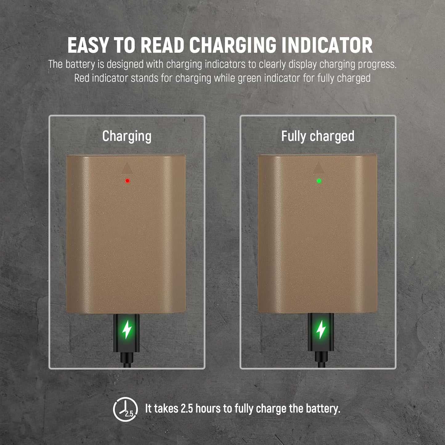 Neewer T-NP-FZ100 NP-FZ100 USB-C Battery Pack