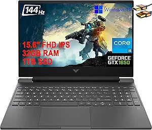 HP Victus 15 Gaming Laptop i5-12450H GTX 1650 144Hz — main product image