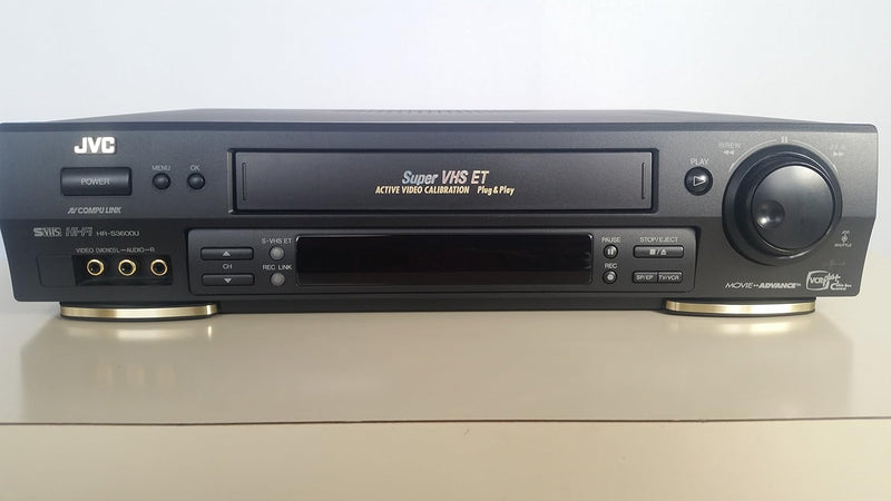 JVC HR-S3600U 4-Head S-VHS VCR Recorder Player — main product image