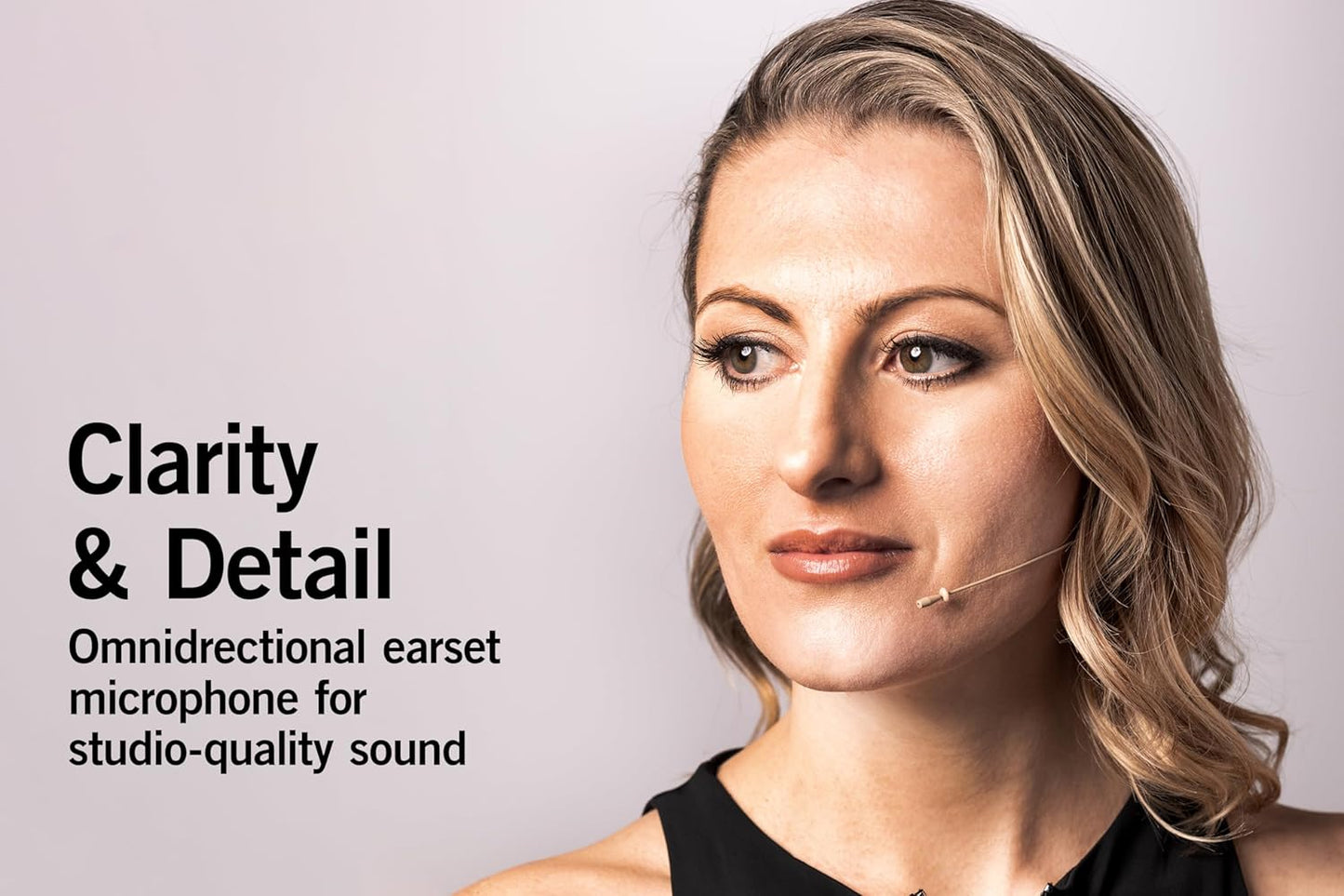 Samson SE50X Beige Omnidirectional Earset Microphone