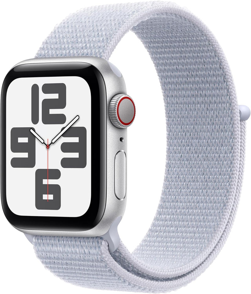Apple Watch SE (2nd Gen) - GPS + Cellular, 40mm, Silver Loop — main product image