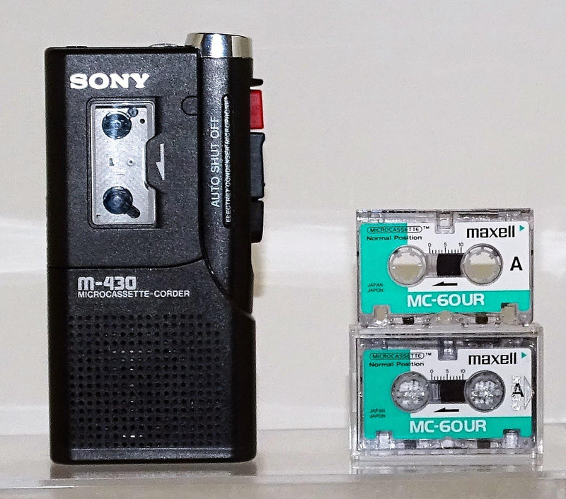 Sony M-430 Microcassette Recorder Portable — main product image