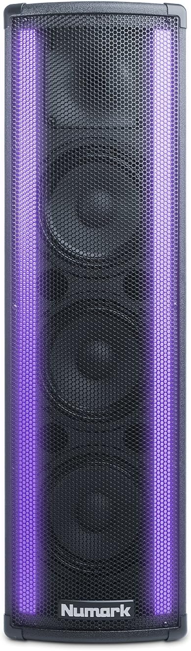 Numark Lightwave 2-Way DJ Speaker LED Beat Sync