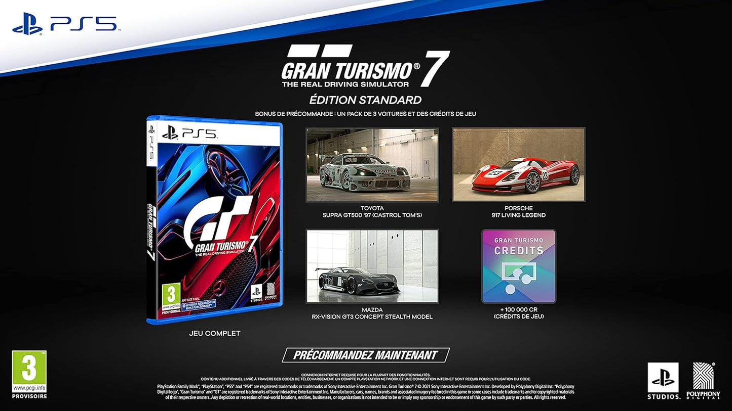 Sony 0711719765592 Gran Turismo 7 PS5 Racing Game
