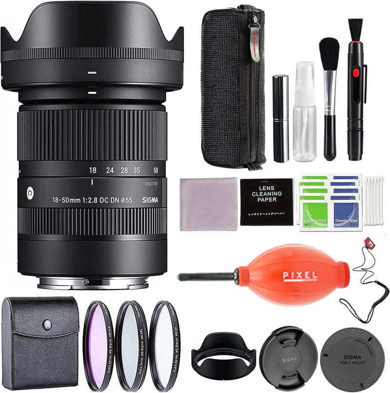 Sigma 18-50mm f/2.8 DC DN Fujifilm X Mount Lens Kit — main product image