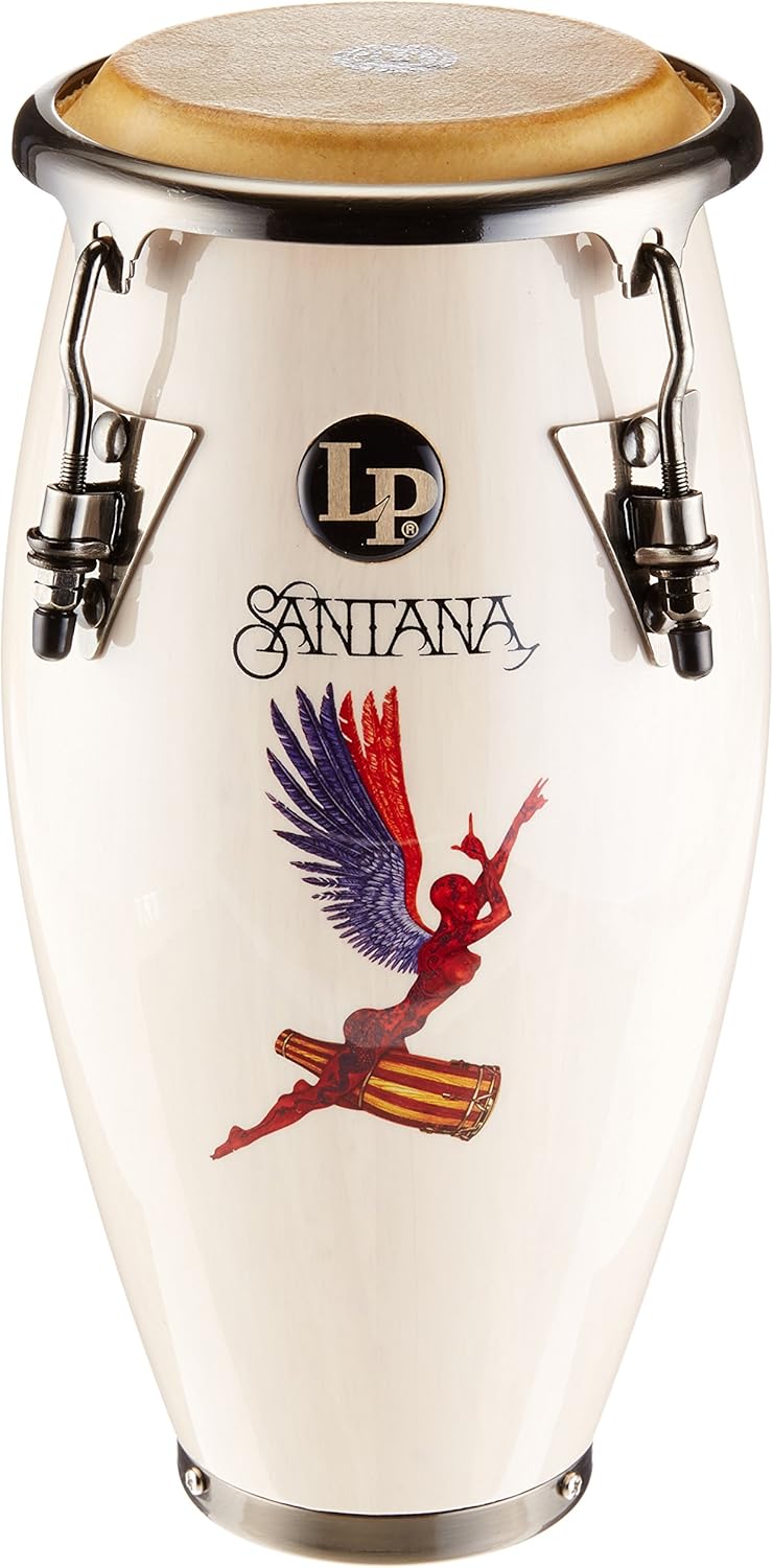 Latin Percussion LPM197 Santana Mini Conga White — main product image