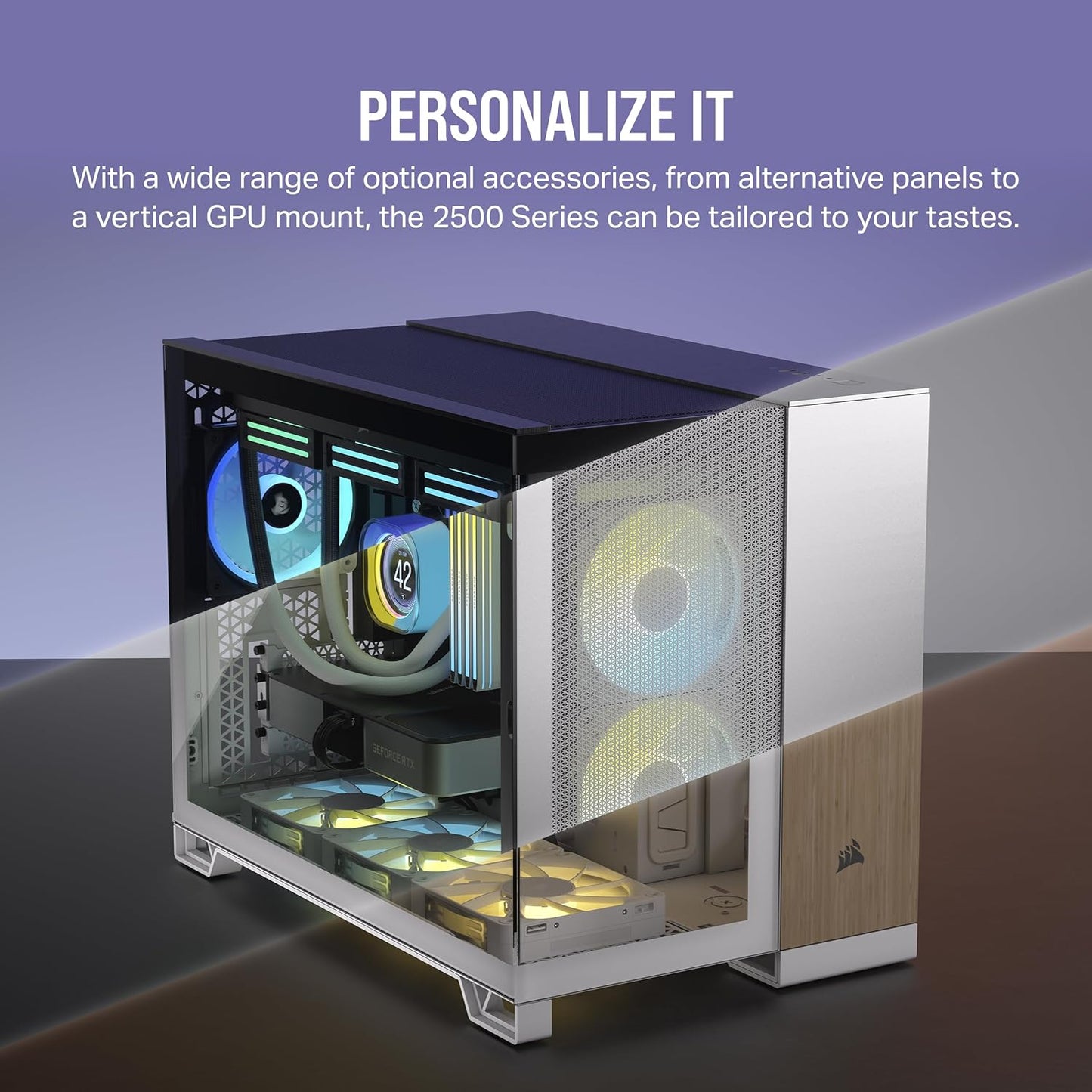Corsair CC-9011267-WW iCUE LINK 2500X RGB mATX PC Case