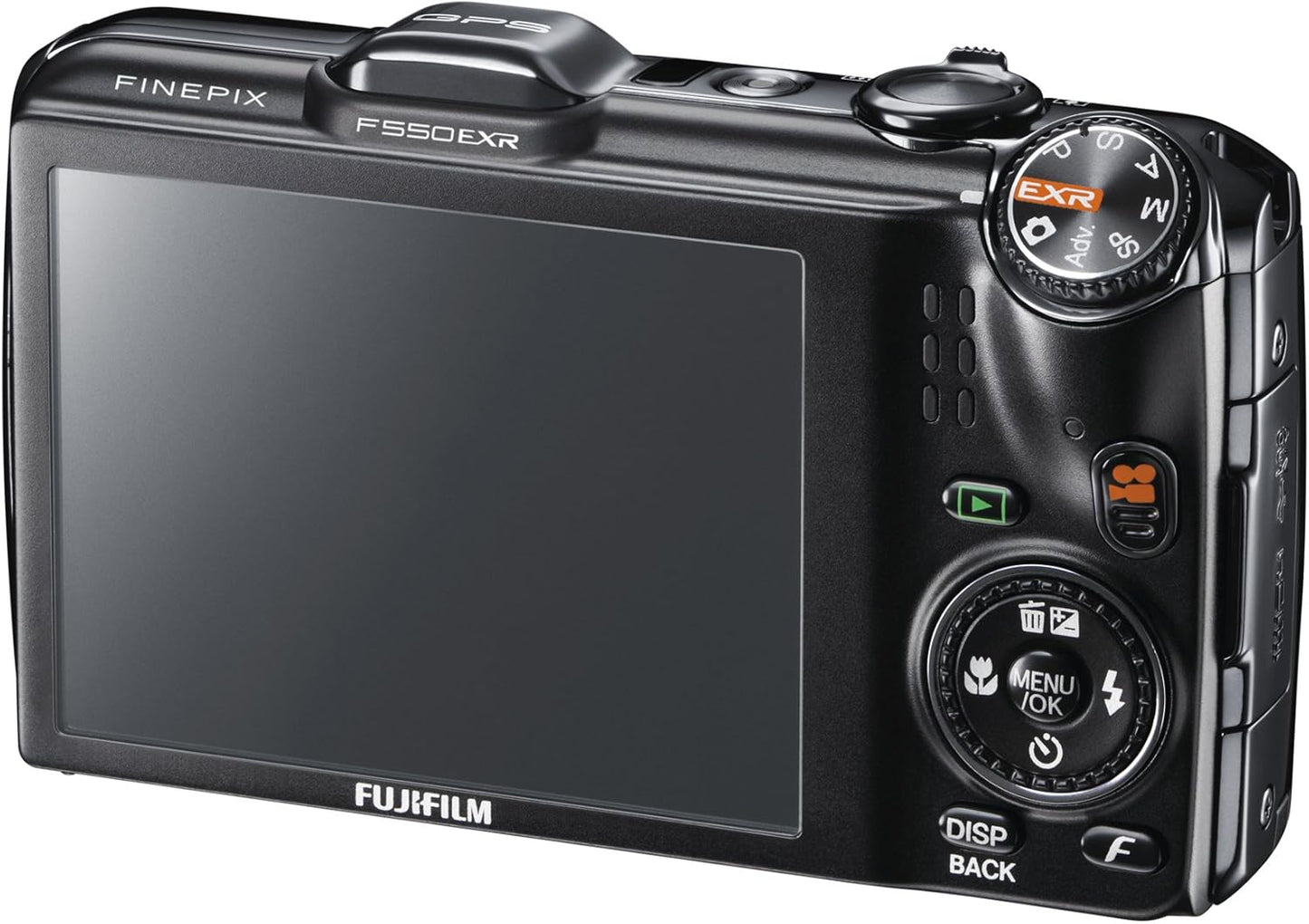 Fujifilm 4003978 FinePix F550 EXR Black Digital Camera