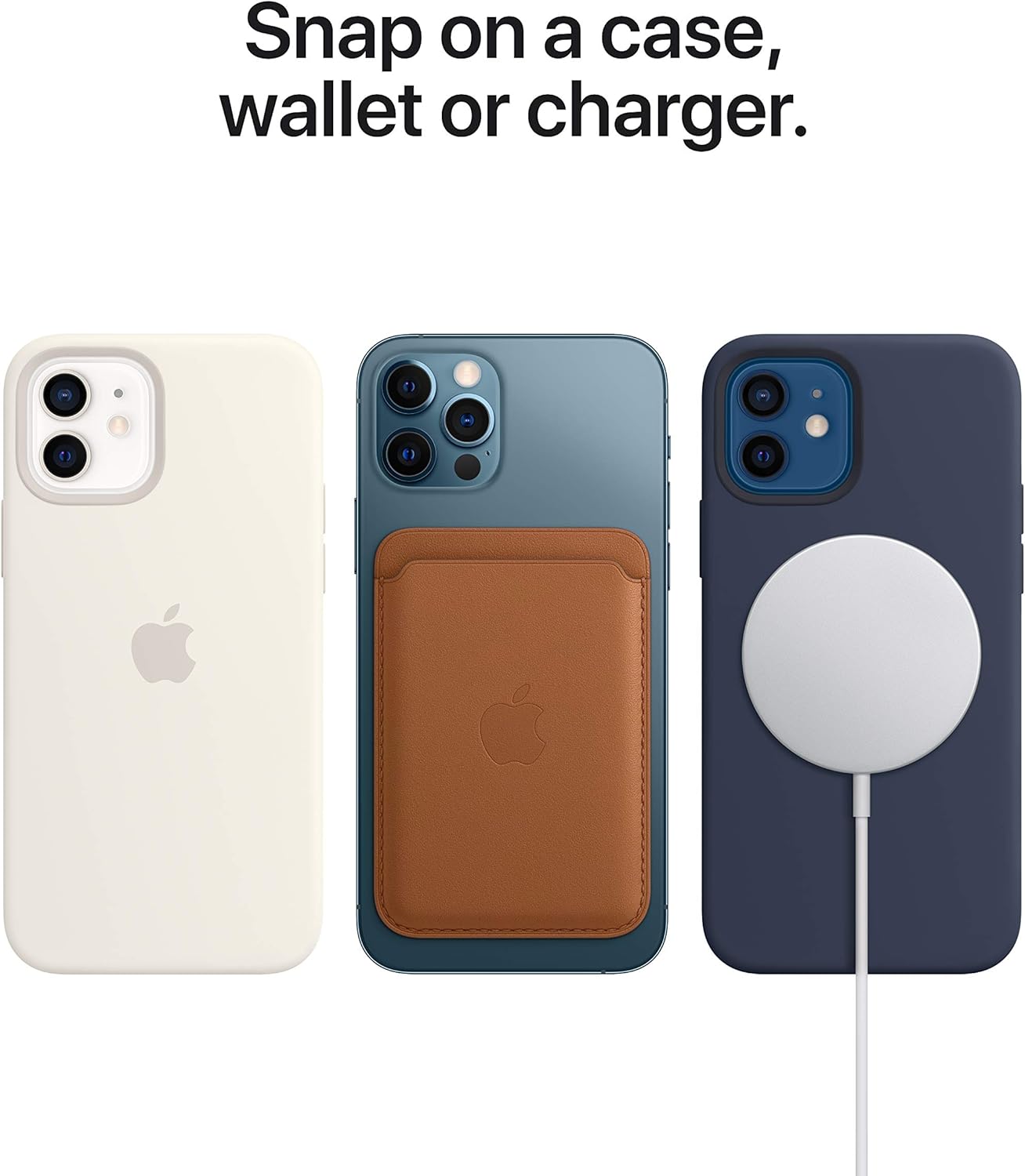 Apple MagSafe Leather Wallet - California Poppy