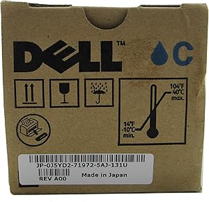 Dell J5YD2 Cyan Toner Cartridge for 7130cdn Laser Printer