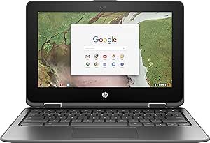 HP Chromebook x360 11.6" HD Touchscreen Renewed Laptop