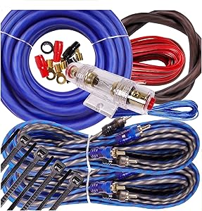 Gravity BGR-KIT4-B-PK3 4 Gauge Amplifier Installation Kit — main product image