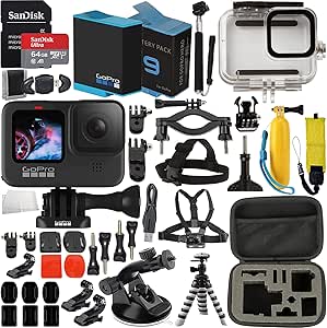 GoPro HERO9 Black Premium Accessory Bundle
