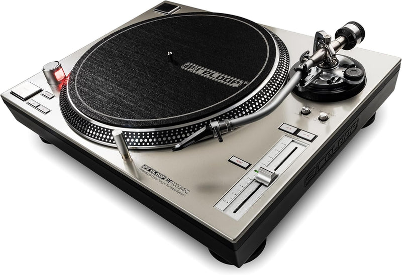 Reloop AMS-RP-7000-MK2-SLV Professional Direct Drive Turntable — main product image