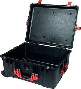 Pelican 1620 Case Black & Red Empty Watertight Protector
