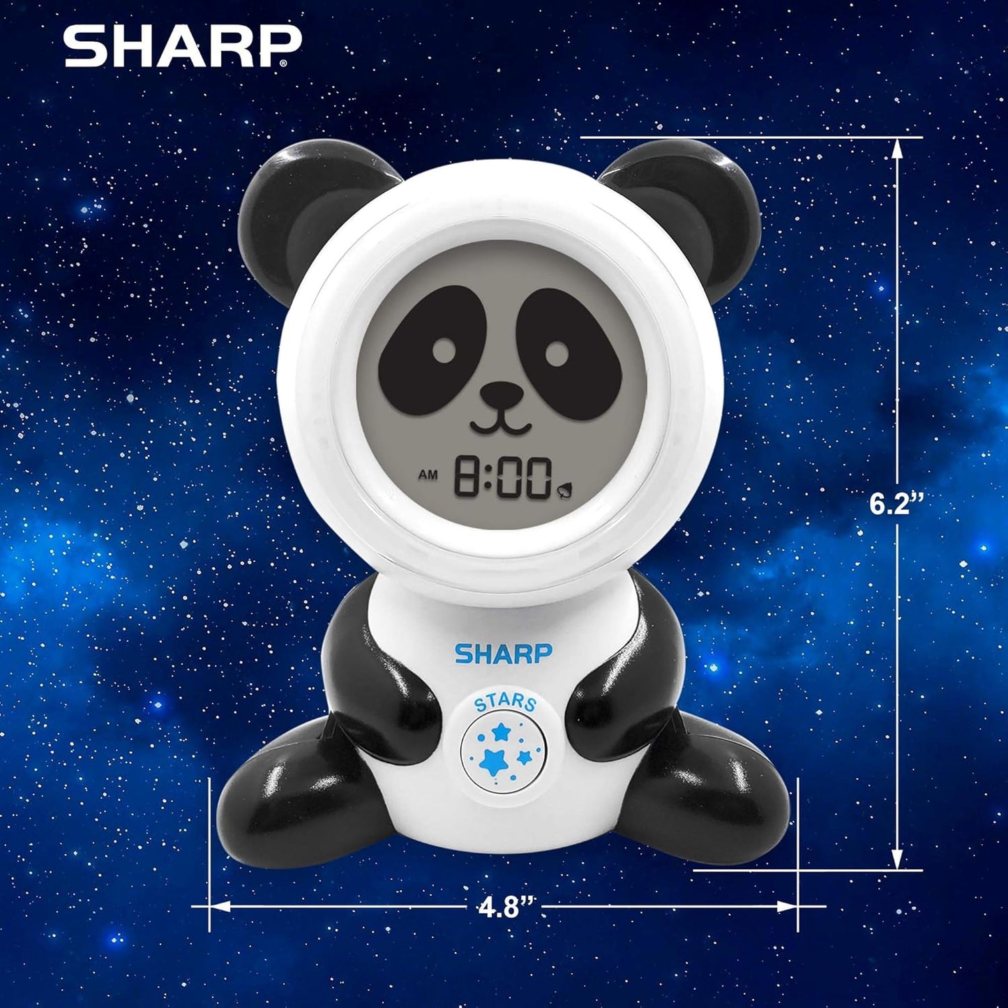 Sharp SPC084P Ready to Wake Bear Sleep Trainer Clock