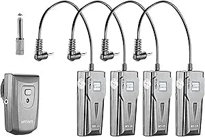 Neewer 90002595@@1455 Wireless Studio Flash Trigger, 4 Receivers