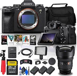 Sony ILCE-1/B Alpha 1 8K Mirrorless Camera Bundle (Renewed)